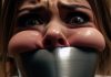 Frantic Babysitters Tape Gagged Tight – AI Art