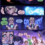 An erotic BDSM comic featuring four heroines in Goblin Town, facing bondage, submission, and dark desires from goblins as they endure intense sexual torment and struggle to escape.