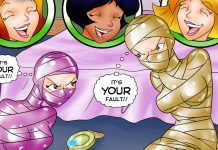 Totally Spices 6: Totally Busted – Lesbian Bondage Comic