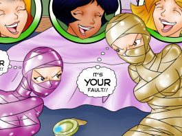 Totally Spices 6: Totally Busted – Lesbian Bondage Comic