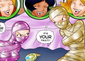 Totally Spices 6: Totally Busted – Lesbian Bondage Comic