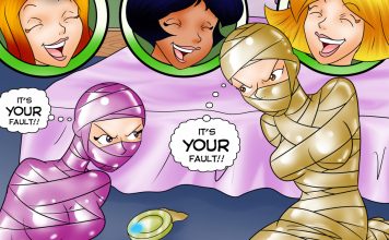 Totally Spices 6: Totally Busted – Lesbian Bondage Comic