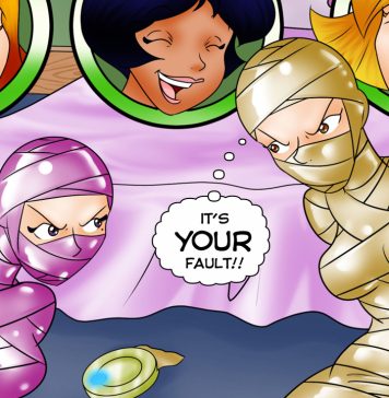 Totally Spices 6: Totally Busted – Lesbian Bondage Comic