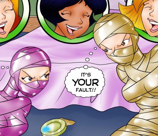 Totally Spices 6: Totally Busted – Lesbian Bondage Comic