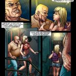 "Deadly Platform Moffett DoFantasy BDSM comic full story: blonde geologist trainee Caroline Collins arrives by helicopter at remote Caribbean oil platform Deep Crack Driller for one-year contract, greeted by leering crew boss Mr. Redondo and rough men, turns into inescapable lawless nightmare captivity slavery extreme non-consensual gang rape torture whipping branding nipple abuse forced orgasms video library hardcore abuse no escape storm isolation Fansadox 249 Moffett deadly platform complete series bondage humiliation survival horror oil rig slave fantasy