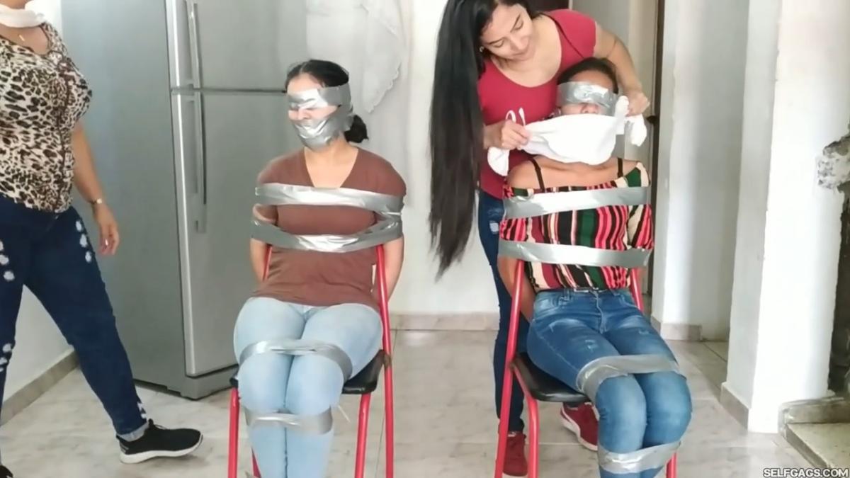 Arguing-Girls-Bound-And-Gagged-By-Two-Women-11