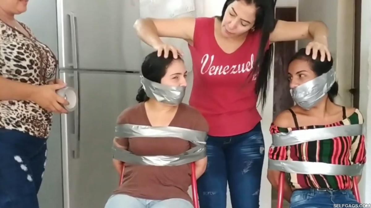 Arguing-Girls-Bound-And-Gagged-By-Two-Women-7