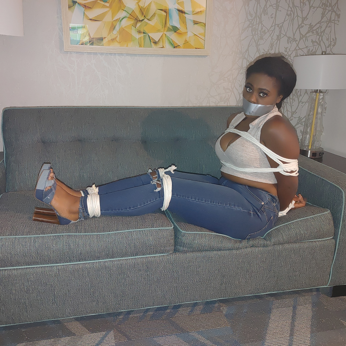Black-Girl-Rope-Bound-And-Tape-Gagged-5