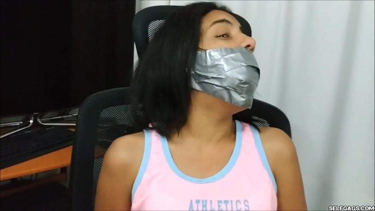 Cute-Babysitter-Hogtied-With-Shoe-Tied-To-Her-Face-13