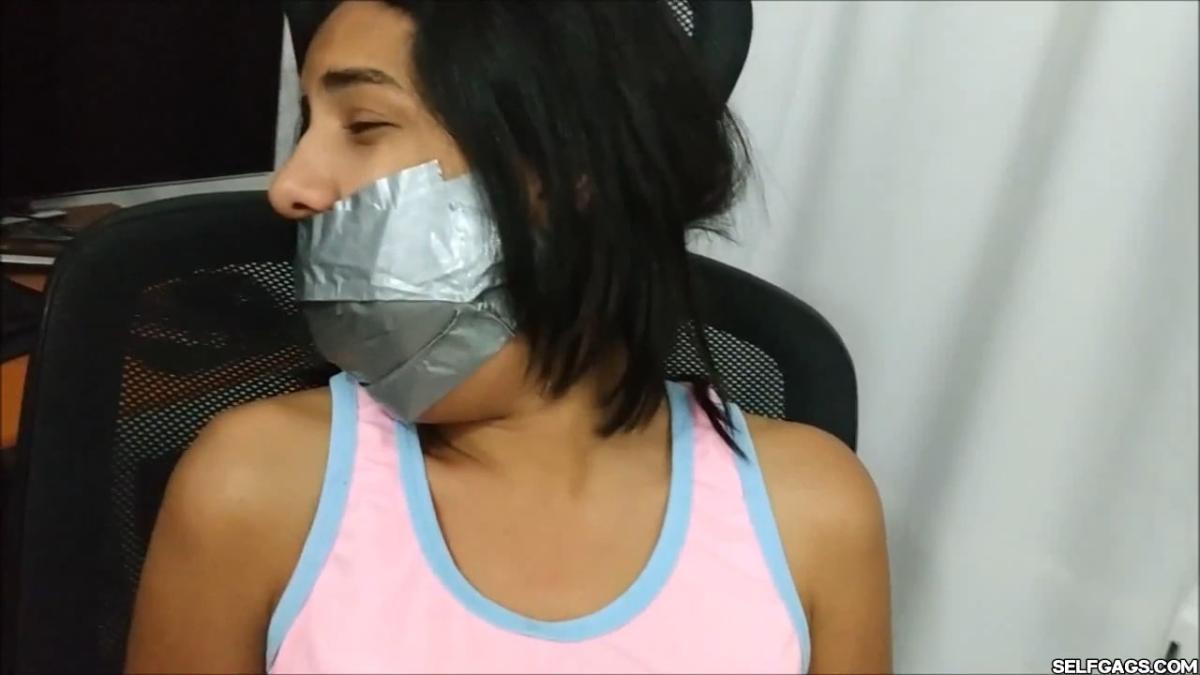 Cute-Babysitter-Hogtied-With-Shoe-Tied-To-Her-Face-15