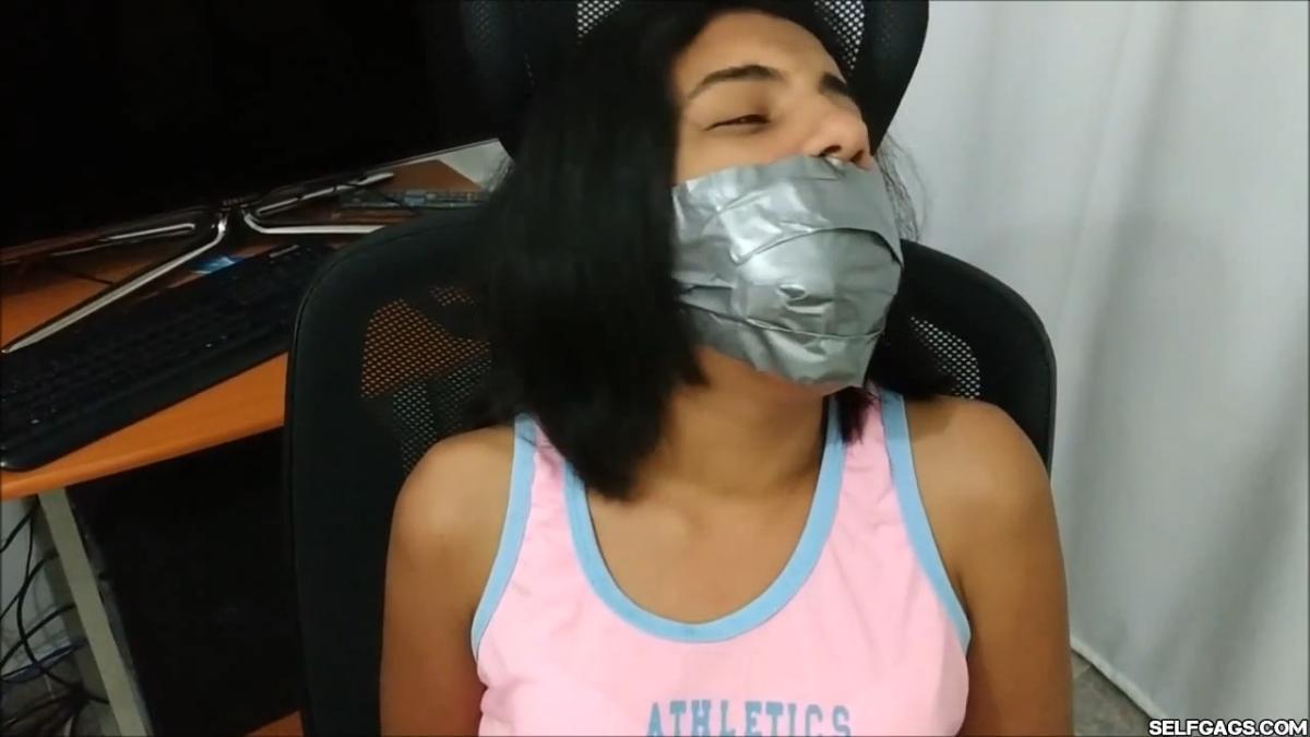 Cute-Babysitter-Hogtied-With-Shoe-Tied-To-Her-Face-17