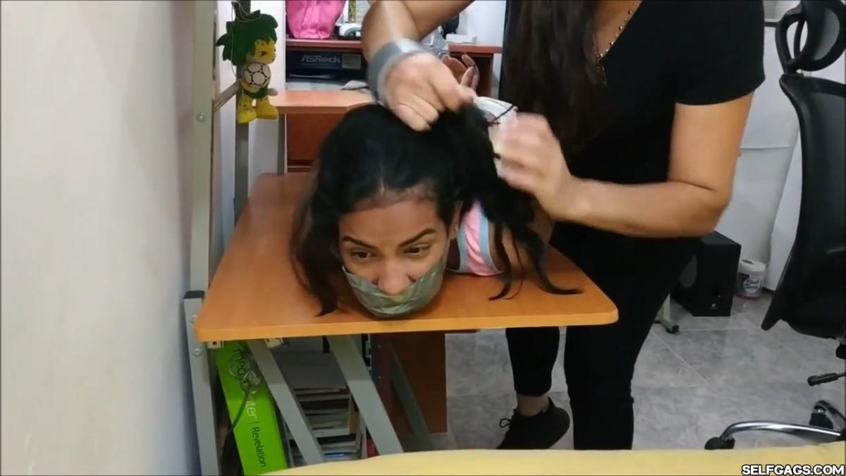 Cute-Babysitter-Hogtied-With-Shoe-Tied-To-Her-Face-26