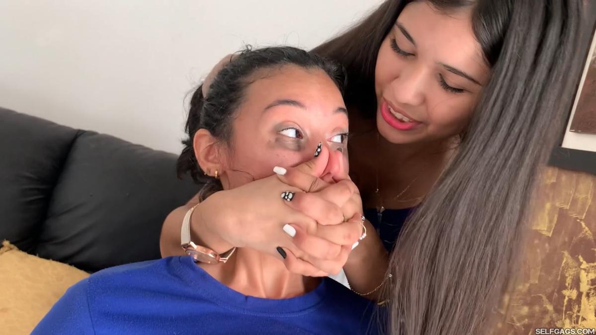 Hand-Gagged-Girl-With-Anxiety-Handsmothered-For-Relief-10