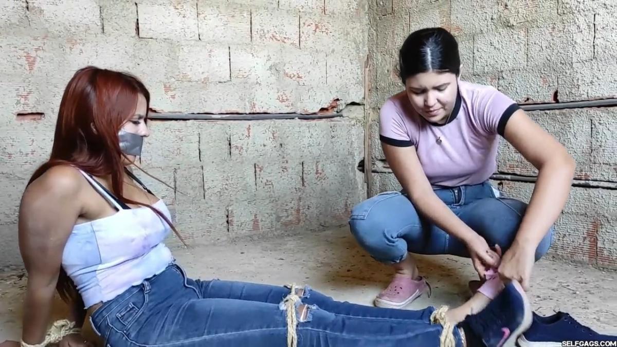 Hot-Study-Buddy-Hogtied-Barefoot-And-Left-Tape-Gagged-And-Helpless-In-An-Old-Prison-71