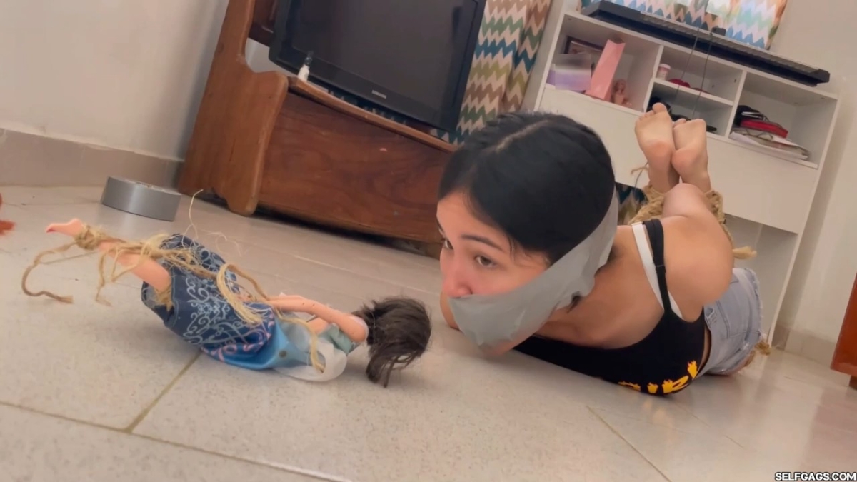 18-year-old girl bound and gagged by kinky witch