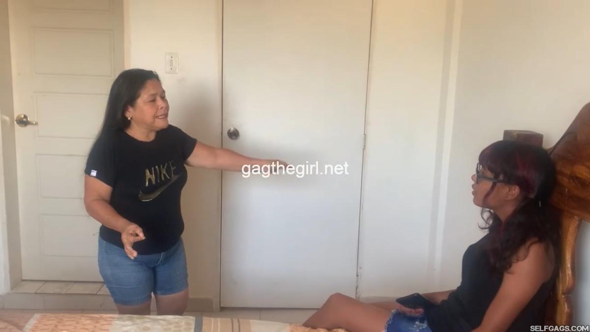 Nanny bound and gagged