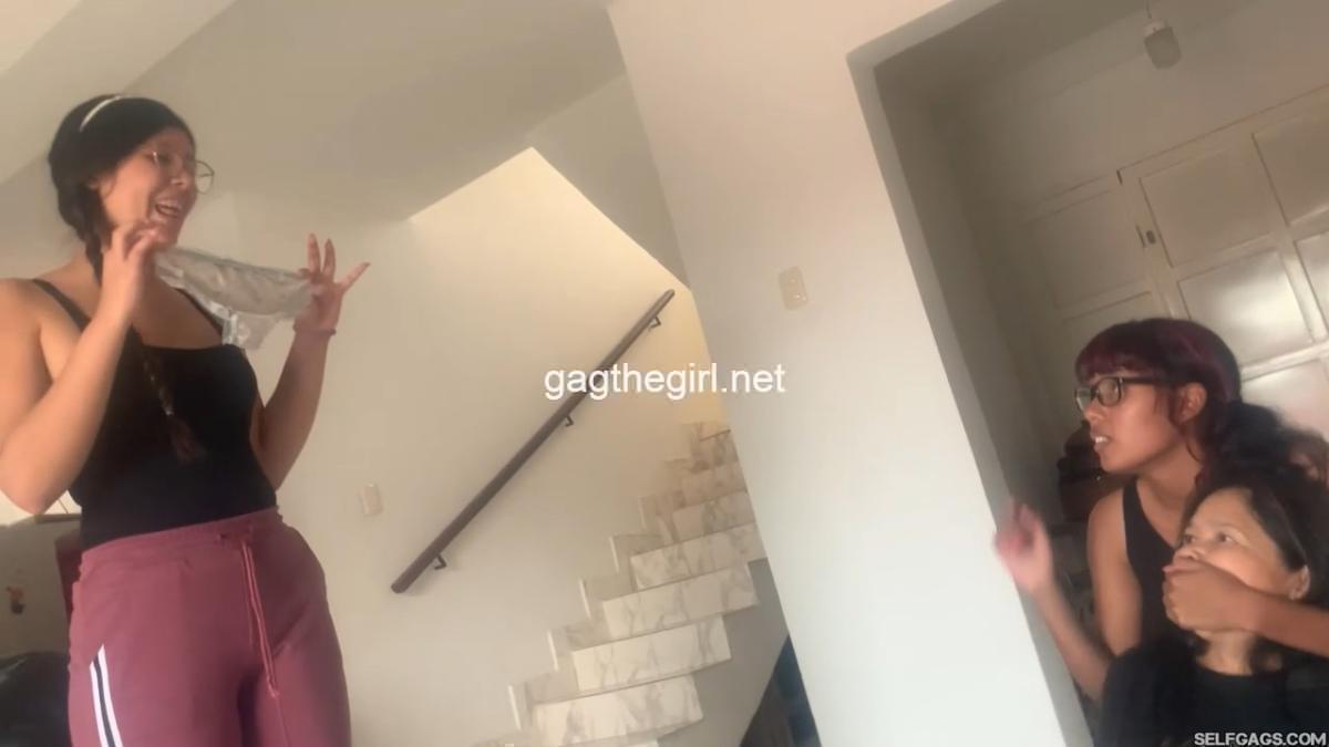 Nanny bound and gagged