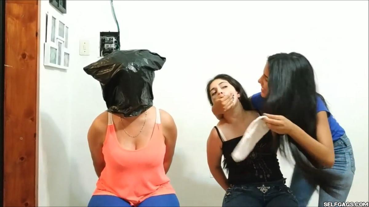 Mother-And-Daughter-Bagged-And-Gagged-9