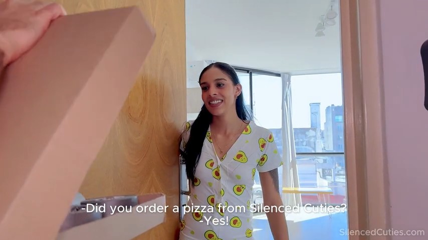 Pizza-Delivery-Bondage-Katha-Bound-Triple-Sock-Gagged-Silenced-Cuties-2