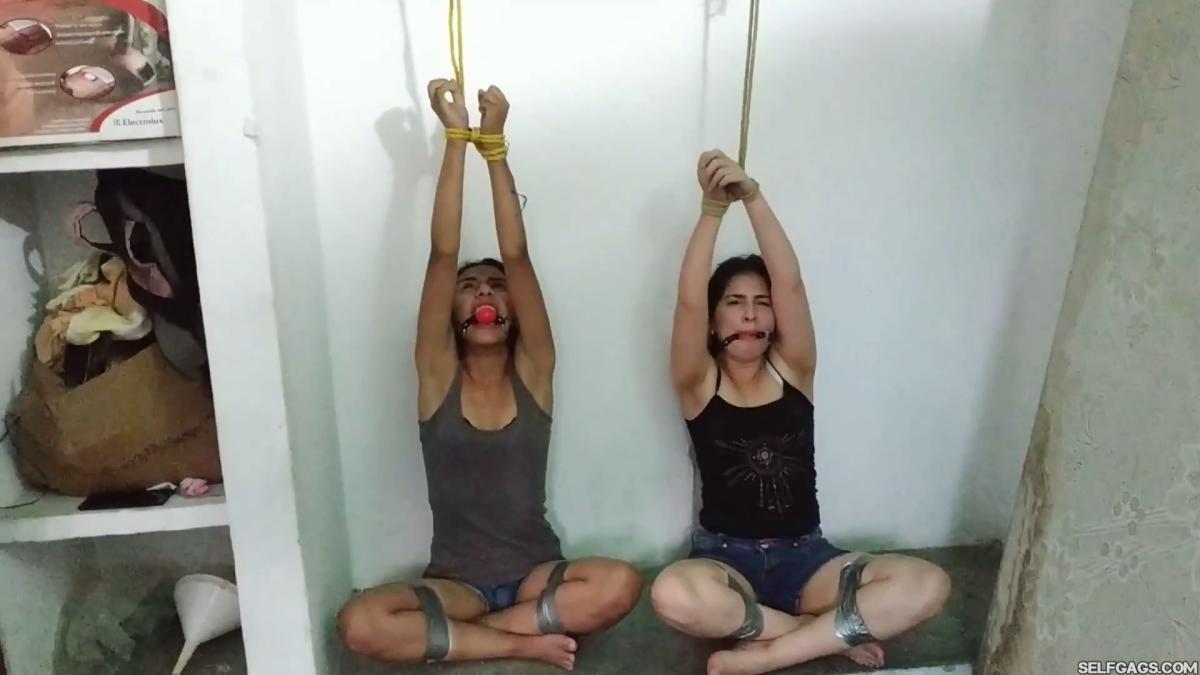 Silly-Girls-Tied-Up-For-Snooping-In-Attic-1