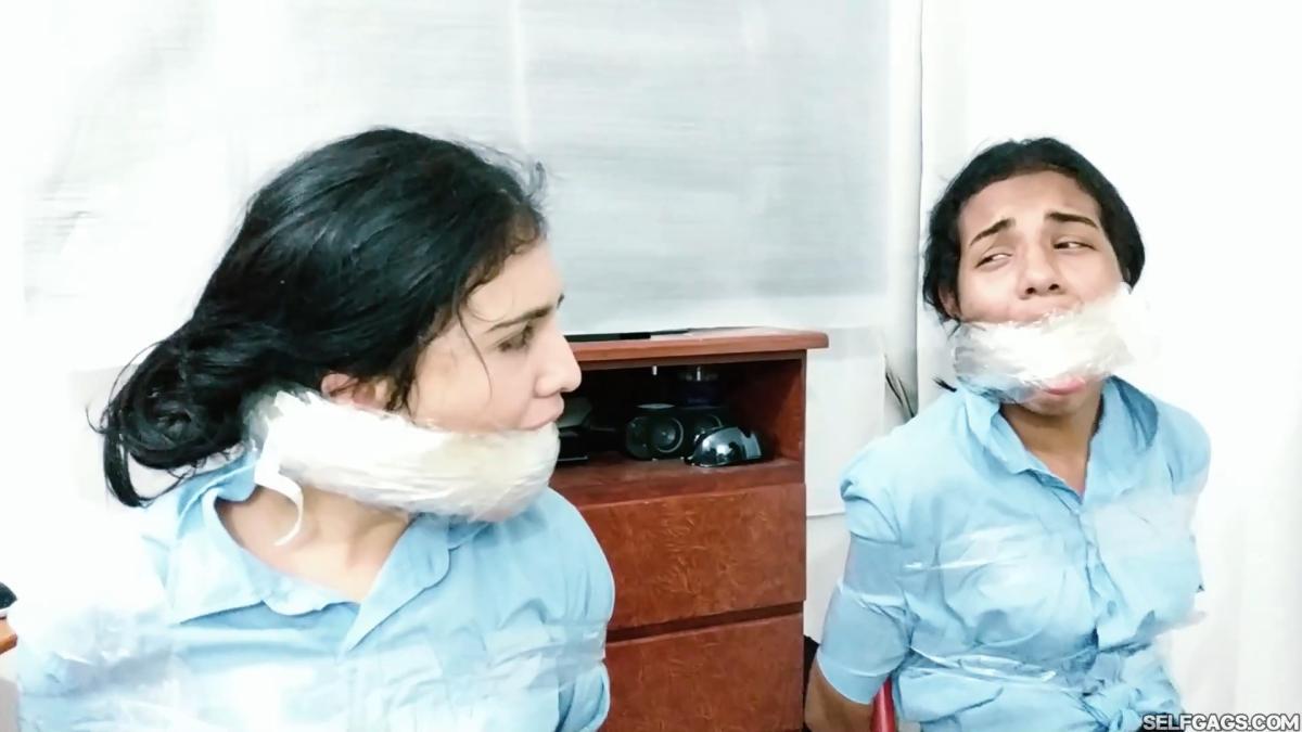 Tape-Selling-Schoolgirls-Ruthlessly-Wrap-Gagged-15