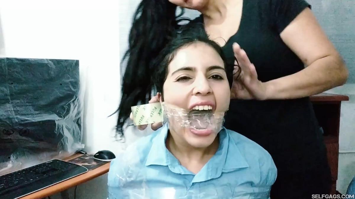Tape-Selling-Schoolgirls-Ruthlessly-Wrap-Gagged-9