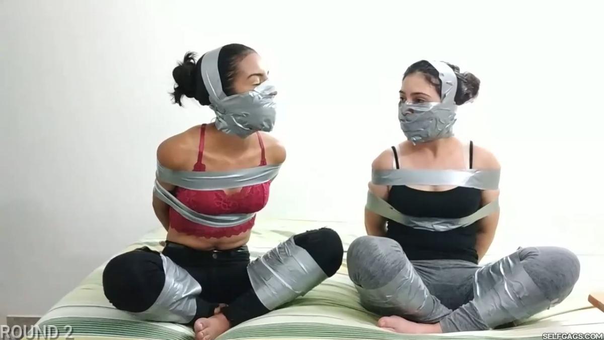 Two-Bondage-Girls-Gagged-In-Multiple-Ways-15
