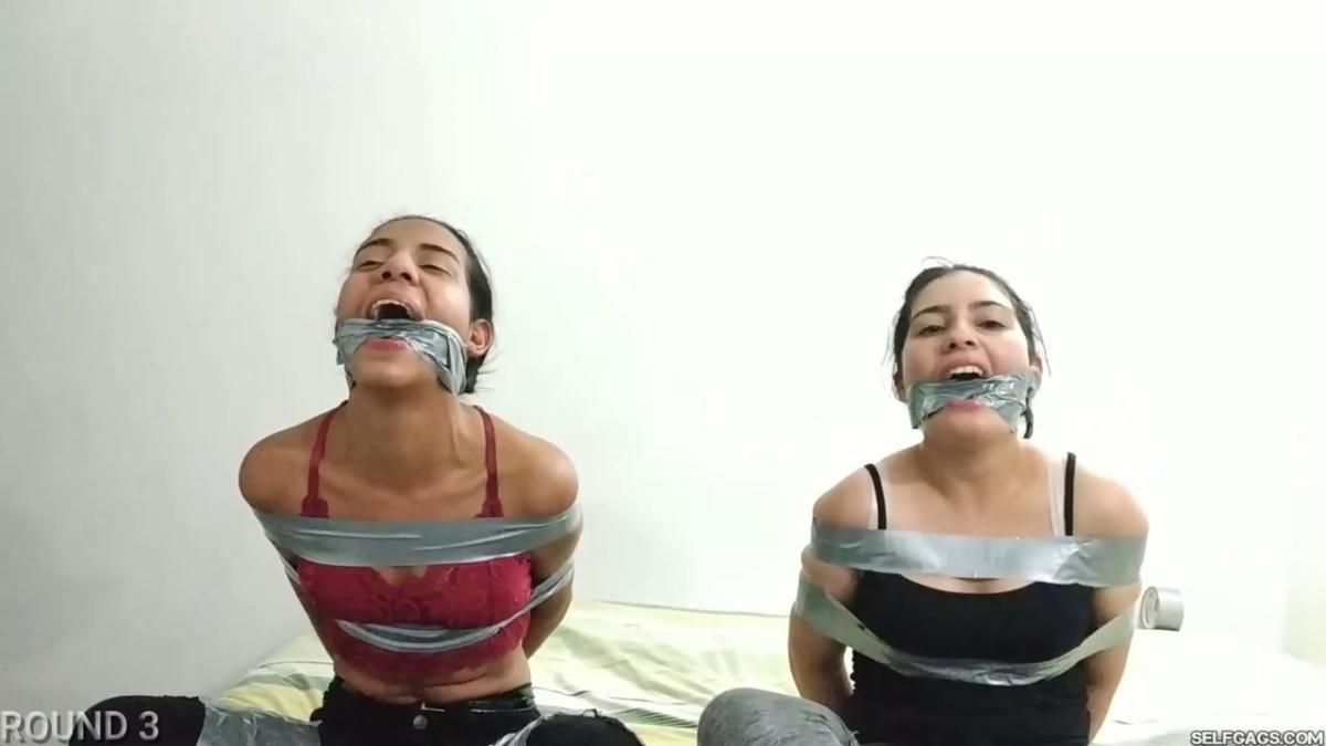 Two-Bondage-Girls-Gagged-In-Multiple-Ways-17