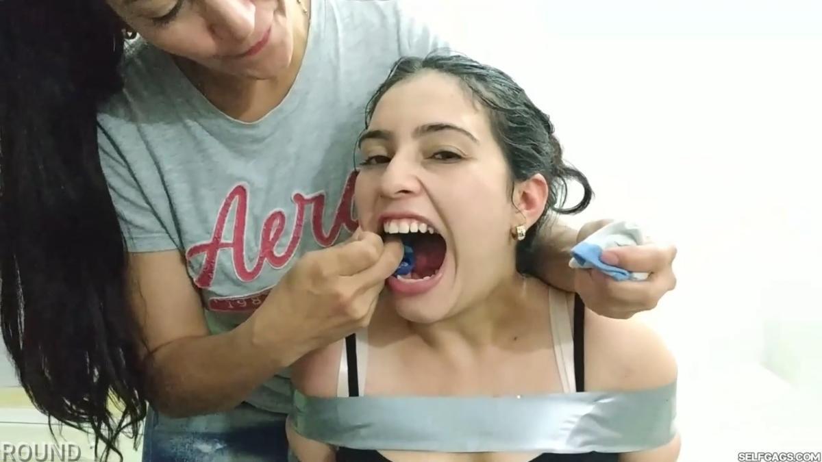 Two-Bondage-Girls-Gagged-In-Multiple-Ways-2