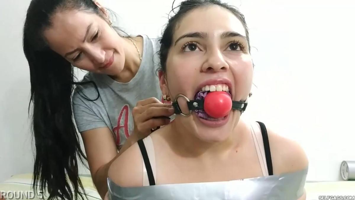 Two-Bondage-Girls-Gagged-In-Multiple-Ways-20