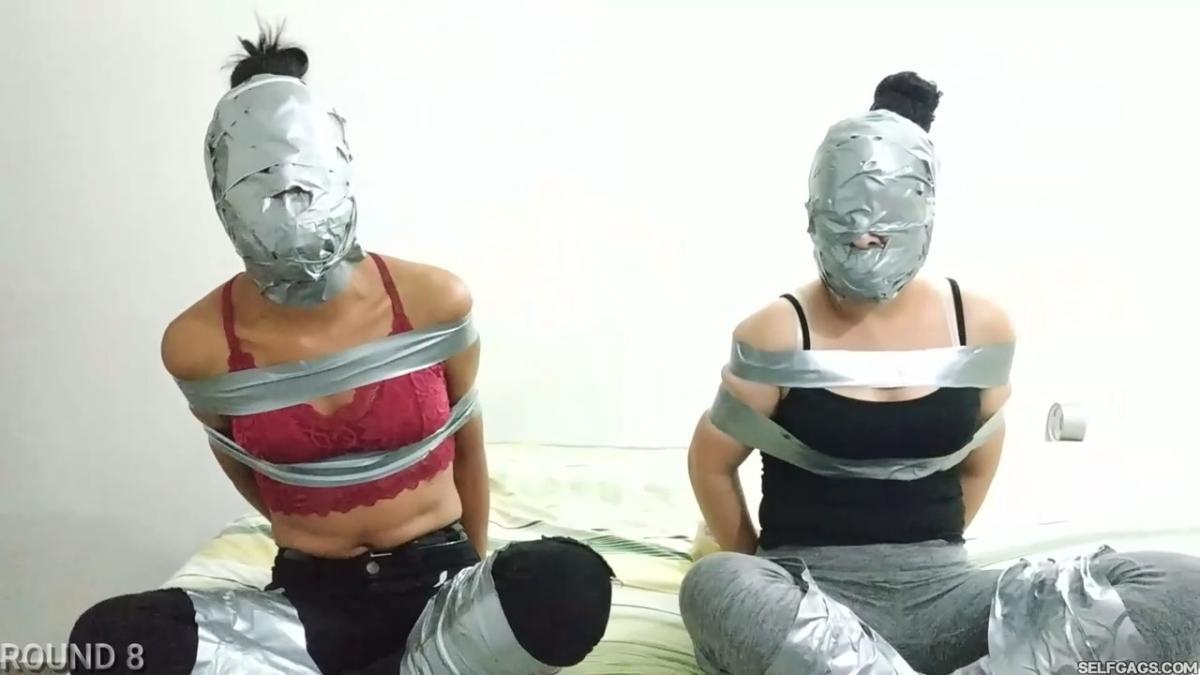 Two-Bondage-Girls-Gagged-In-Multiple-Ways-30