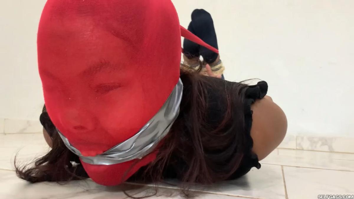 18-year-old girl tied up and gagged by government women