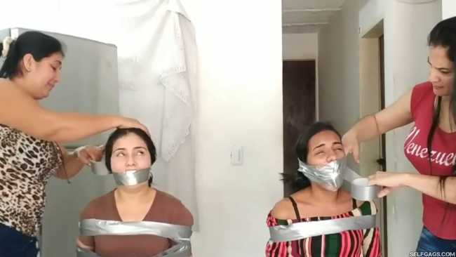 Arguing-Girls-Bound-And-Gagged-By-Two-Women-6