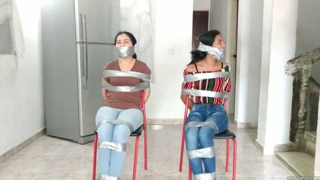 Arguing-Girls-Bound-And-Gagged-By-Two-Women-8
