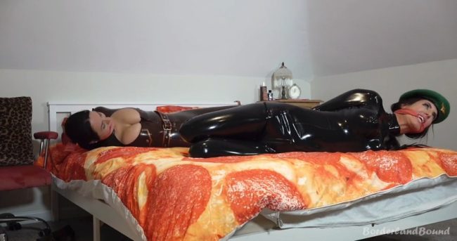 Busty-Battle-Babes-Charlie-Monaco-Brook-Maddison-Gagged-Latex-Peril-11