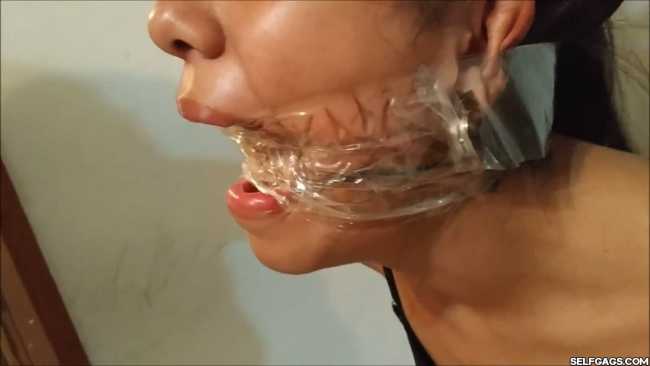 Cleave Gagged Girl Hogtied And Crying