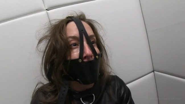 Couple-Straitjacketed-Muzzled-in-Padded-Cell-Torment-Elise-Graves-Bondage-Liberation-11