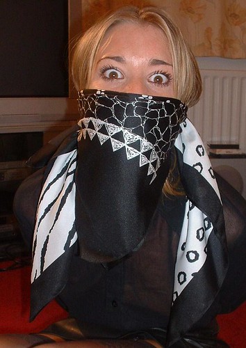 Girl-OTN-Gagged-With-Scarf-13