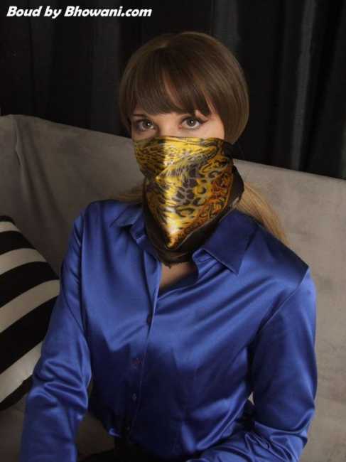 Girl-OTN-Gagged-With-Scarf-18