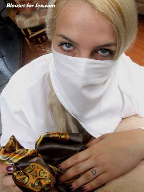 Girl-OTN-Gagged-With-Scarf-22