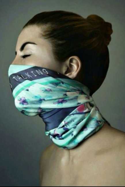 Girl-OTN-Gagged-With-Scarf-27
