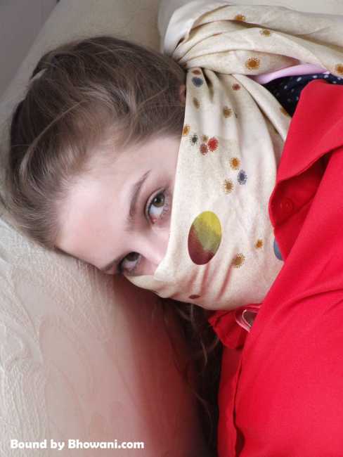 Girl-OTN-Gagged-With-Scarf-30