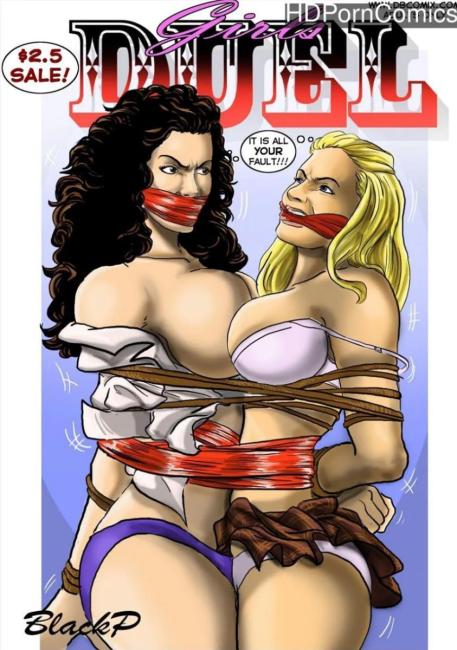 Girls-Duel-Bondage-Comics