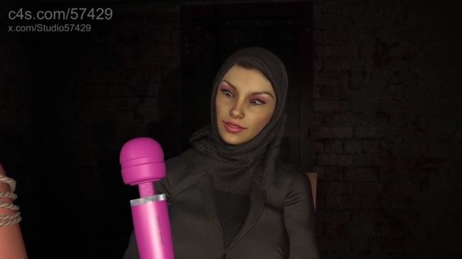 Hijab-Goddess-3D-Lezdom-Forced-Orgasms-Nylon-Foot-Sniffing-Studio57429-1