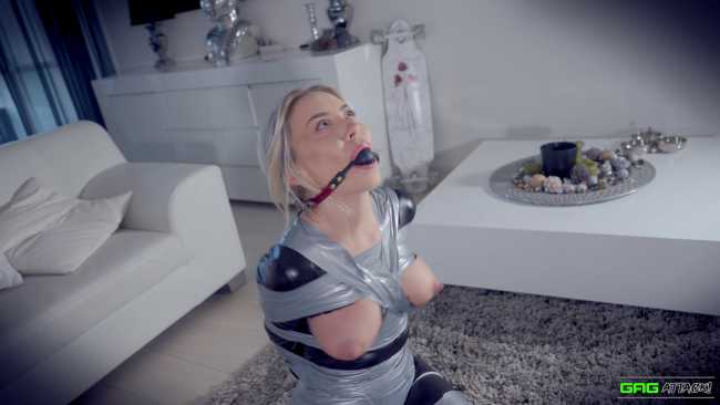 Topless-Blonde-Frogtied-And-Heavily-Gagged-7