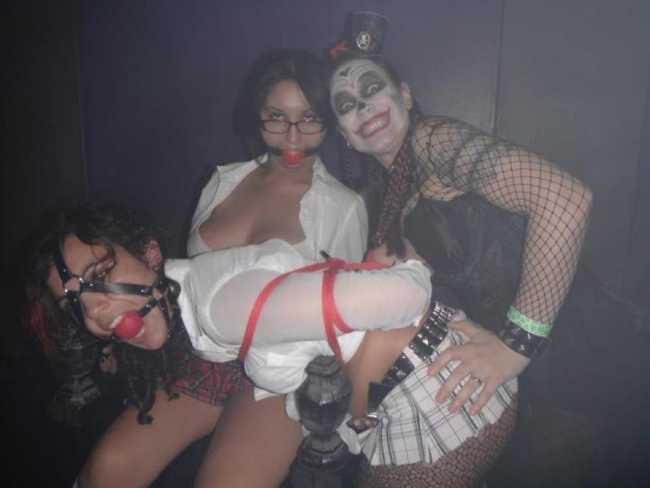 ball-gagged-girls-party